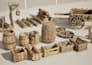 create modular 3d environment assets, props, buildings, and game ready models